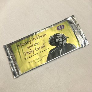 Monty Python and The Holy Grail 9 Very Wide Trading Cards With Package